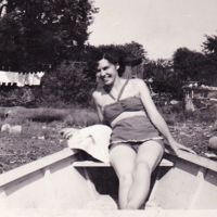 Ethel at the lake, Aylmer, QC.